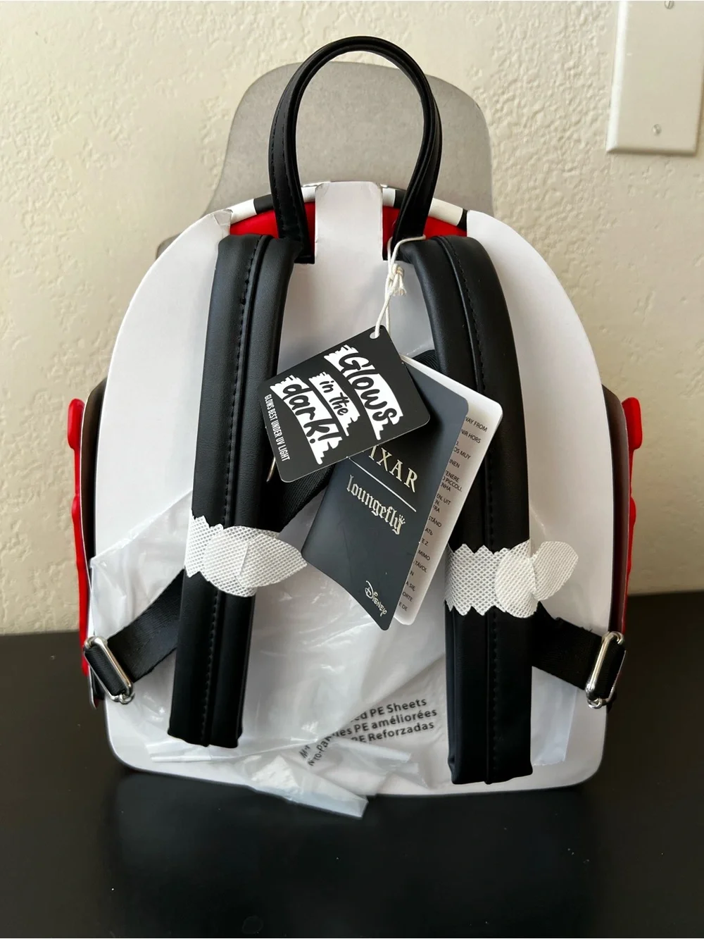 Loungefly Disney Pixar Cars Mack Truck Glow In The Dark Mini Backpack NWT